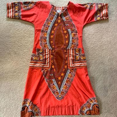 Vtg. 60-70's Modesto dress, Kingston, Jamaica