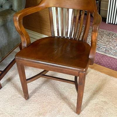 Oak High Point armchair