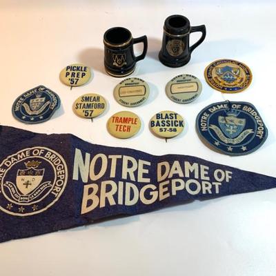 Vtg. Notre Dame HS, sports related