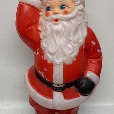 Vtg. Santa is 40” tall