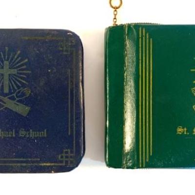 Vtg. school autograph books