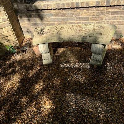 Cement bench