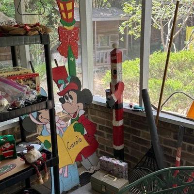 Christmas yard art
