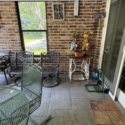 Treadle base table