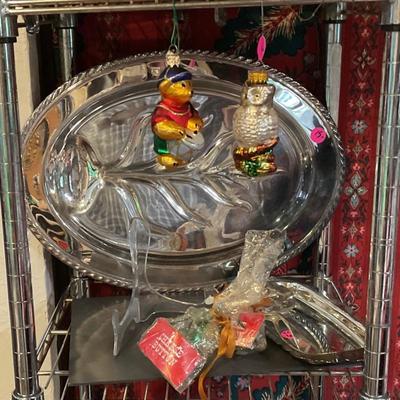 Ornaments, silverplate