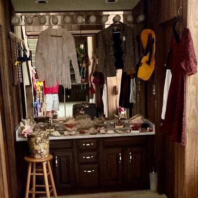 Shells, vintage clothing