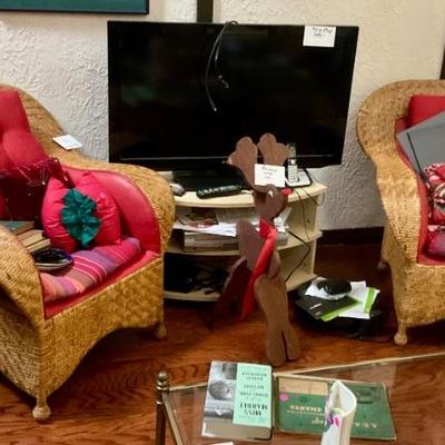 Rattan chairs