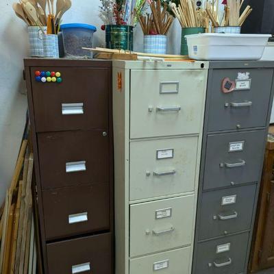 File cabinets