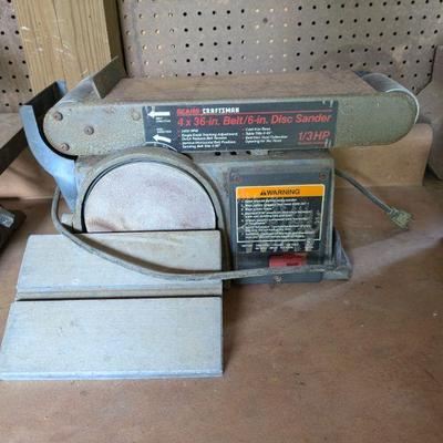 Craftsman belt / disc sander
