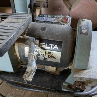 Delta disc sander