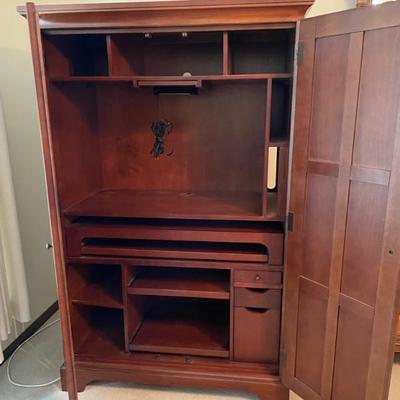 Armoire in Open Position 