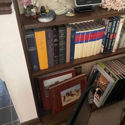 Books - including Easton Press Remington 