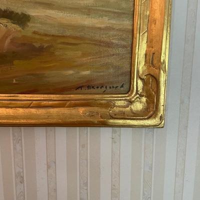 T Skolgaard Oil on Canvas 