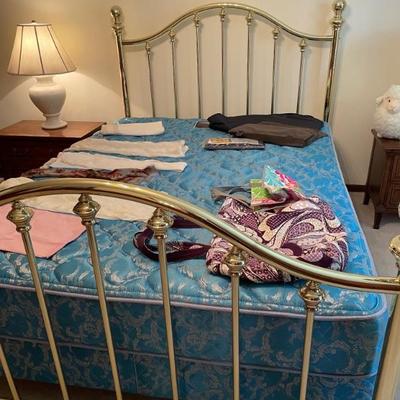 Queen Size Bed=-  clean mattress 