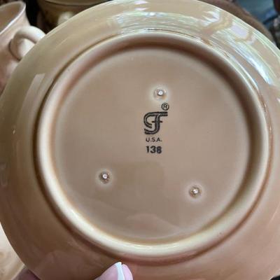 Back of Dinnerplate 