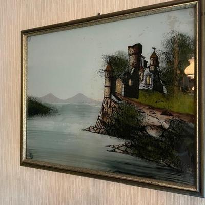 Reverse Painted 