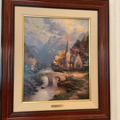 Kinkade Print 