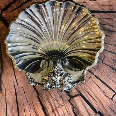 Silver plate—shell bowl, trays, coffee set, etc