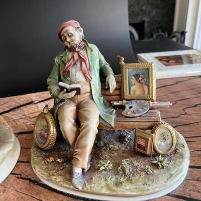 Italian hand painted figurines
