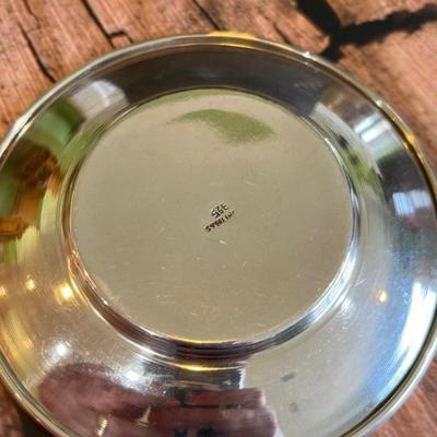 Sterling silver baby cups and dishes