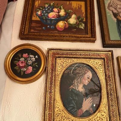lots of needlepoint pictures 
