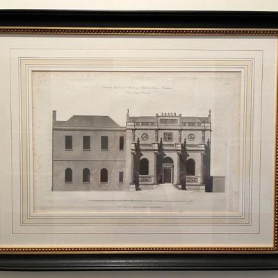 lots of antique maps and architectural engravings