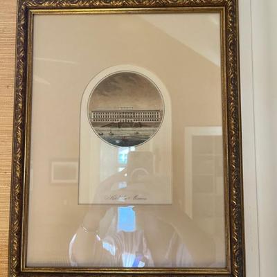 lots of antique maps and architectural engravings