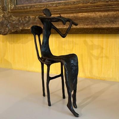 Fun, MCM small bronze sculpture