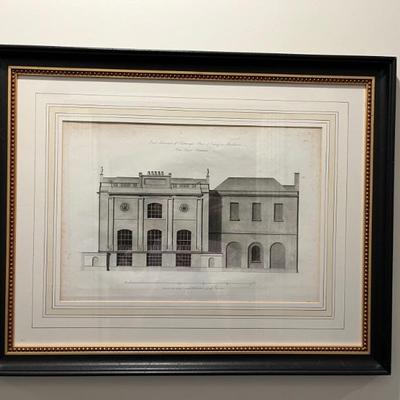 lots of antique maps and architectural engravings