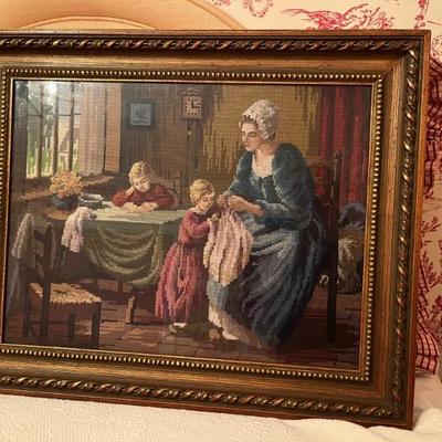 lots of needlepoint pictures 