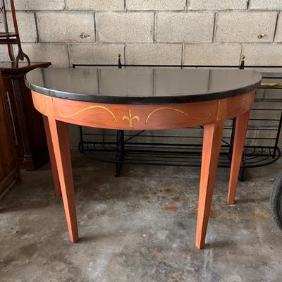 Lovely hand painted console table