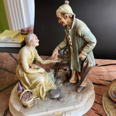 Italian hand painted figurines