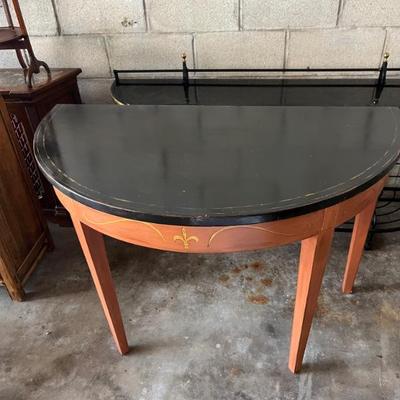 Lovely hand painted console table