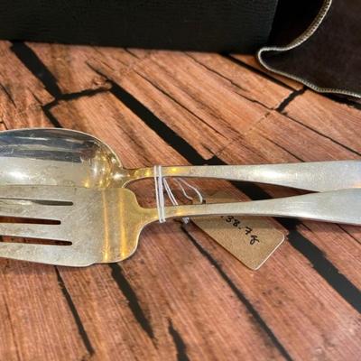 Sterling silver serving pieces
