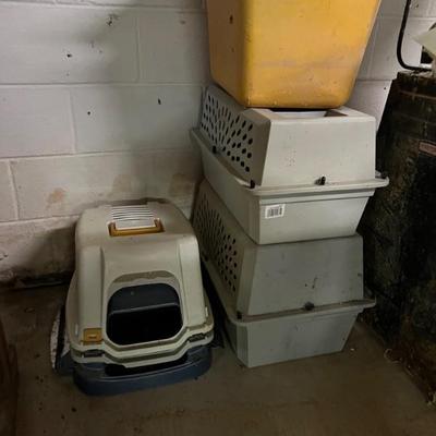 Cat houses and carriers