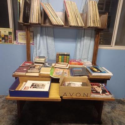 Positive books, novels, coffee table books, collectible books,
Princess Diana mags and George