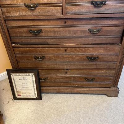 VINTAGE DRESSER