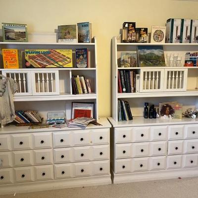 TWO CABINET/STORAGE