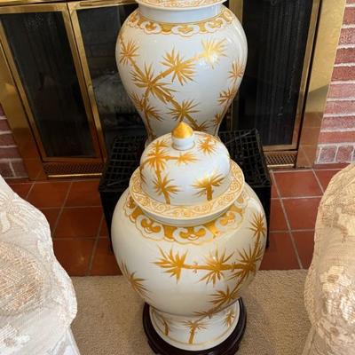 EX LARGE GINGER JARS