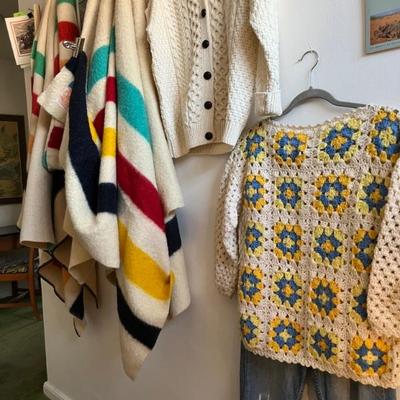 VINTAGE I MAGNIN SWEATER
HUDSON BAY BLANKET