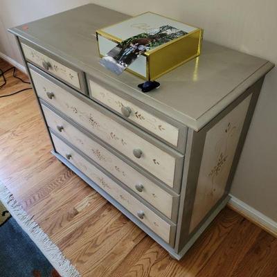 painted chest of drawers