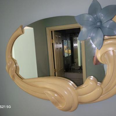 art nouveau style mirror