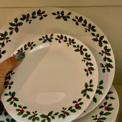 Holiday set we have over 55 plates in each size 