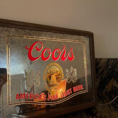 Coors mirror 