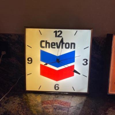 Chevron clock 