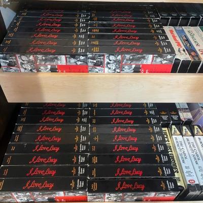 collection of I love Lucy VHS 