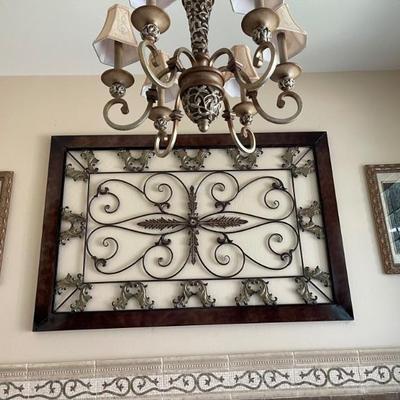 master bathroom wall deor
