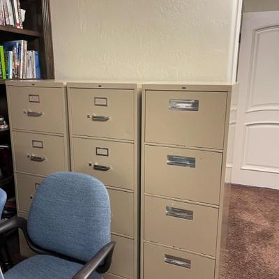File cabinets 