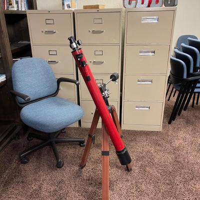 File cabinets 
Telescope 