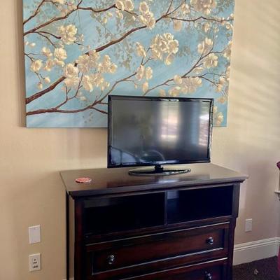 Art and tv plus holder 